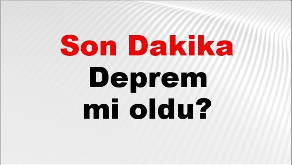 Çanakkale'de Son Deprem Gelişmeleri - 21 Temmuz 2026