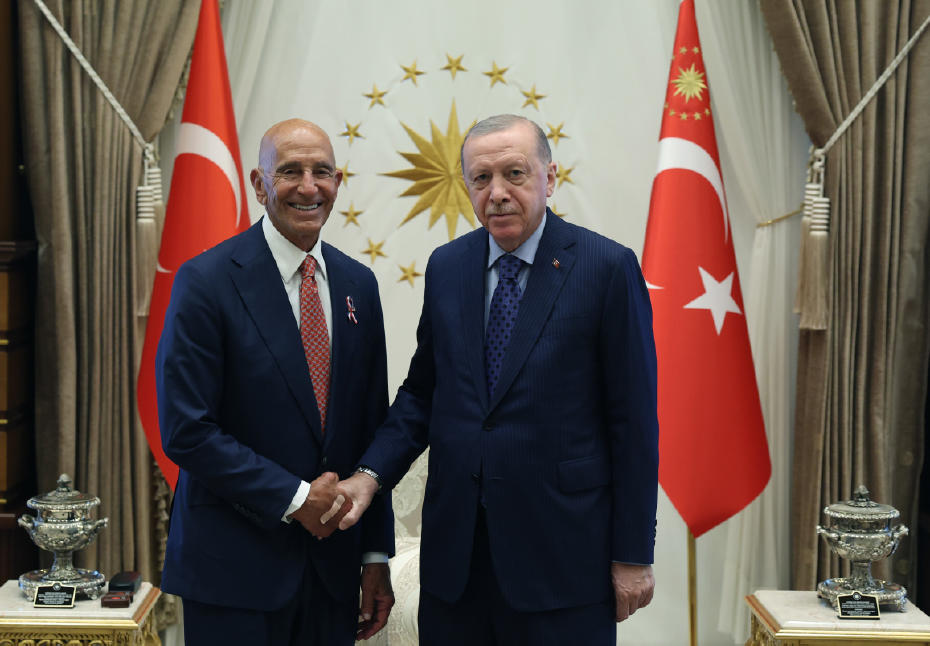 Cumhurbaşkanı Erdoğan, ABD'nin Ankara Büyükelçisi Barrack ile Temsilciler Meclisi Üyesi Issa'yı kabu