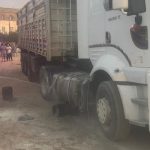 Mardin’de tırın yakıt deposunda patlama! Yaralılar var